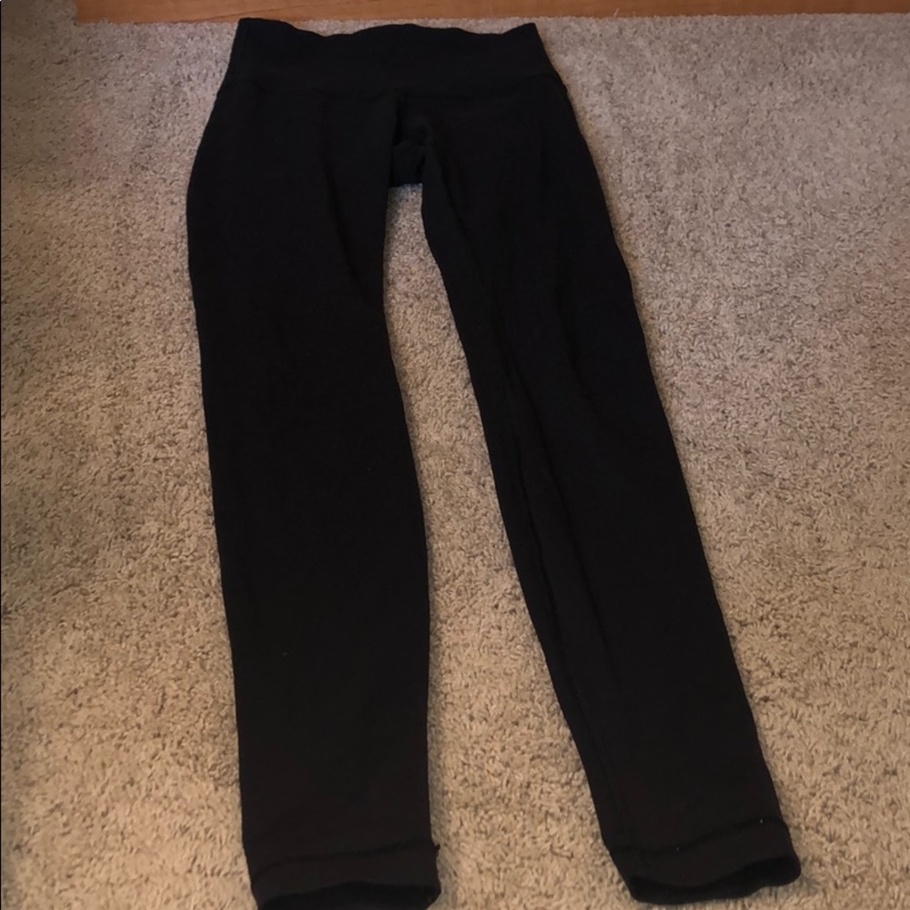 High rise full on luon lulu lemon leggings